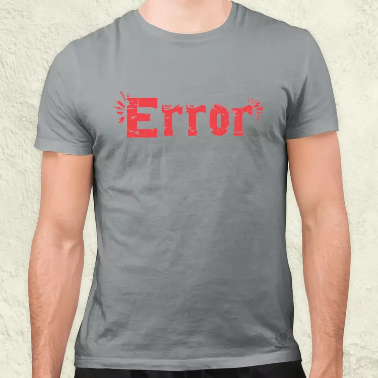 Error v1 férfi póló