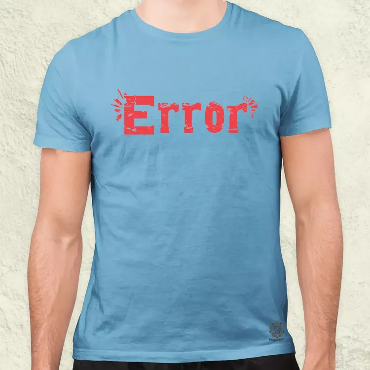 Error v1 férfi póló