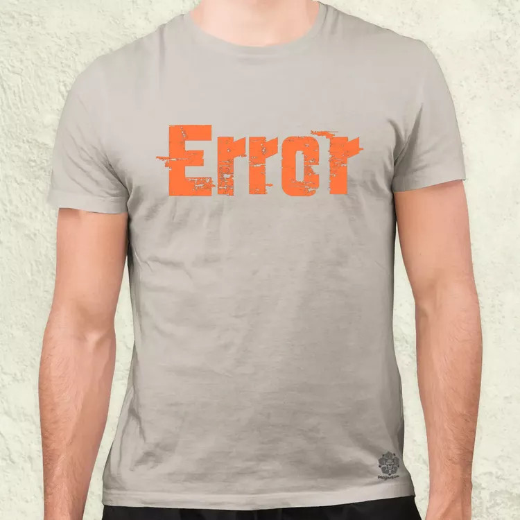 Error v10 férfi póló