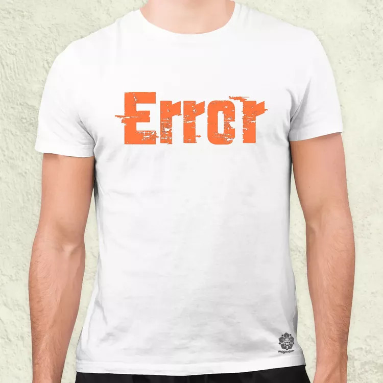 Error v10 férfi póló