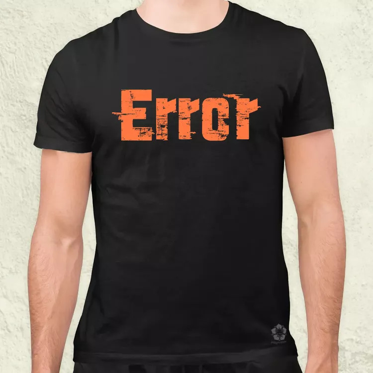 Error v10 férfi póló