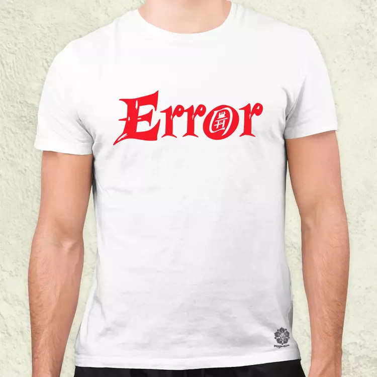 Error v11 férfi póló
