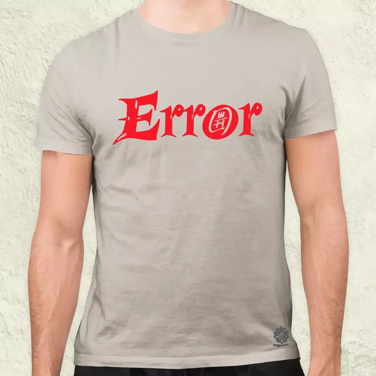 Error v11 férfi póló