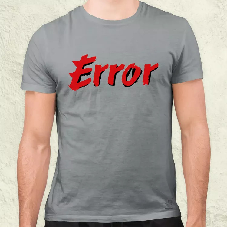 Error v12 férfi póló