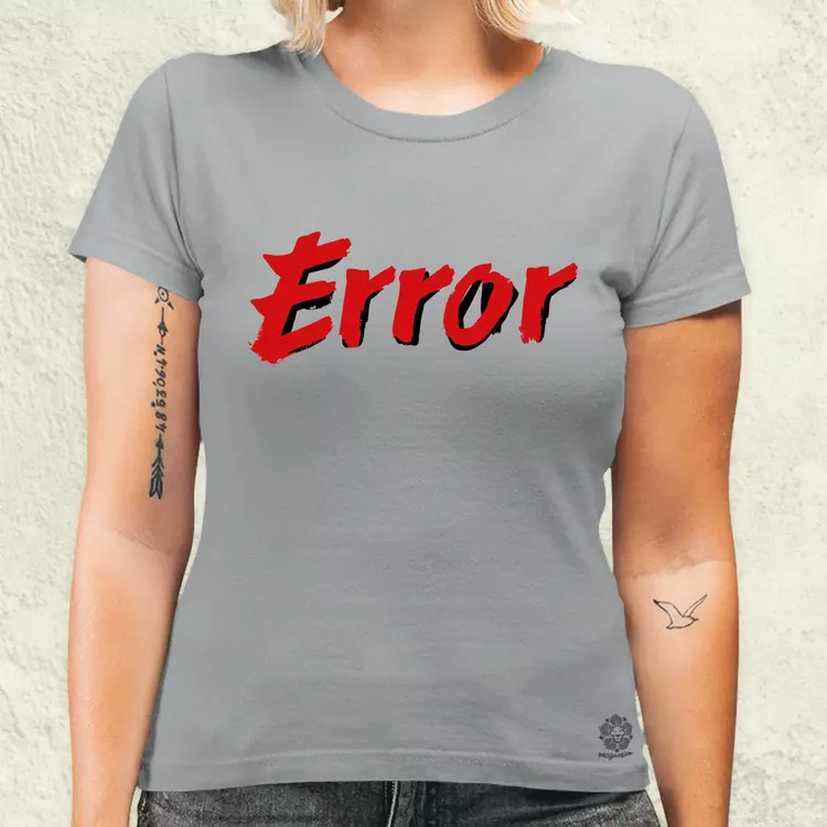 Error v12 női póló