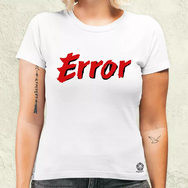 Error v12 női póló