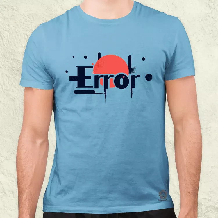 Error v13 férfi póló