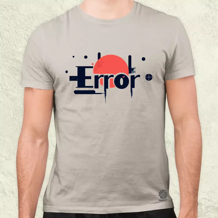 Error v13 férfi póló