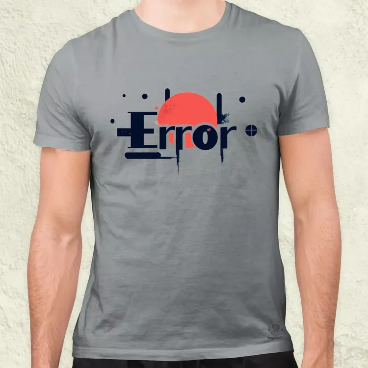 Error v13 férfi póló