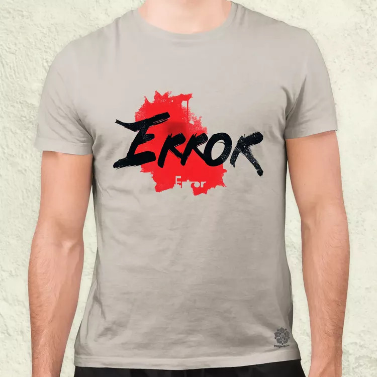 Error v9 férfi póló