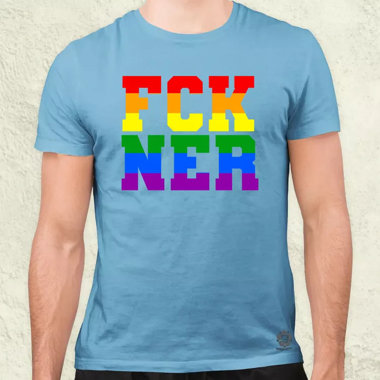 FCK Ner Pride férfi póló