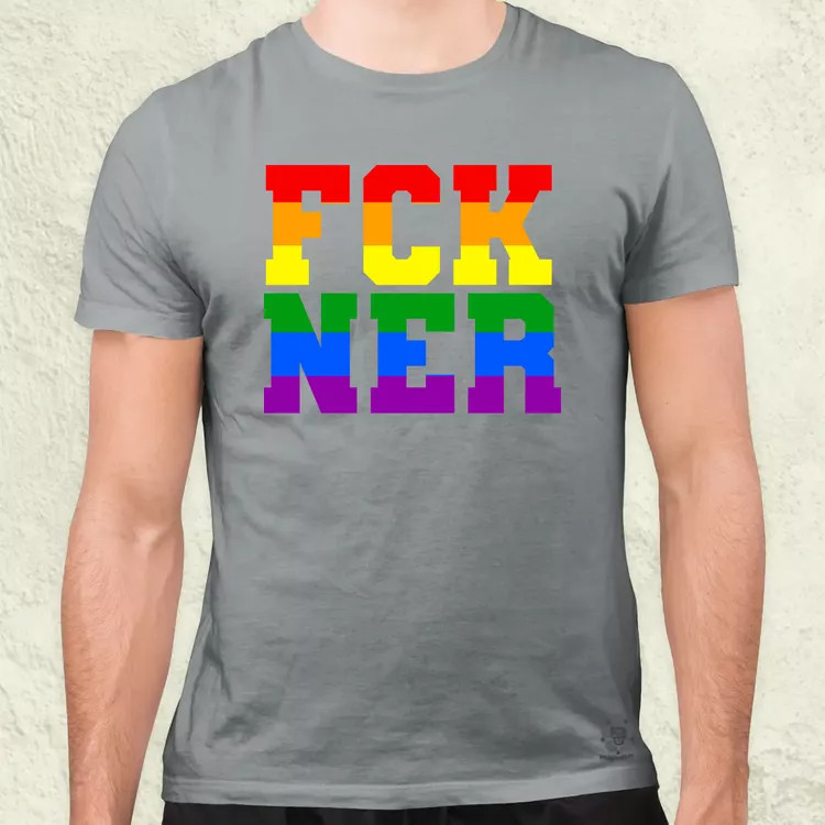 FCK Ner Pride férfi póló