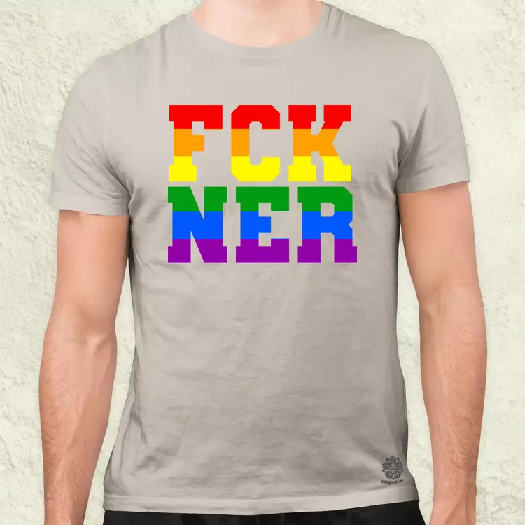 FCK Ner Pride férfi póló