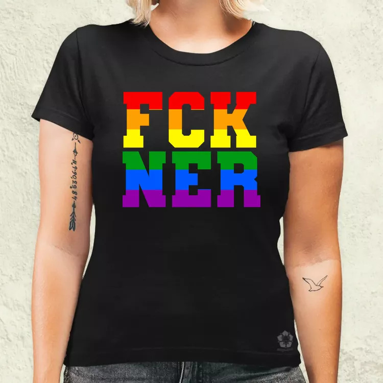 FCK Ner Pride női póló