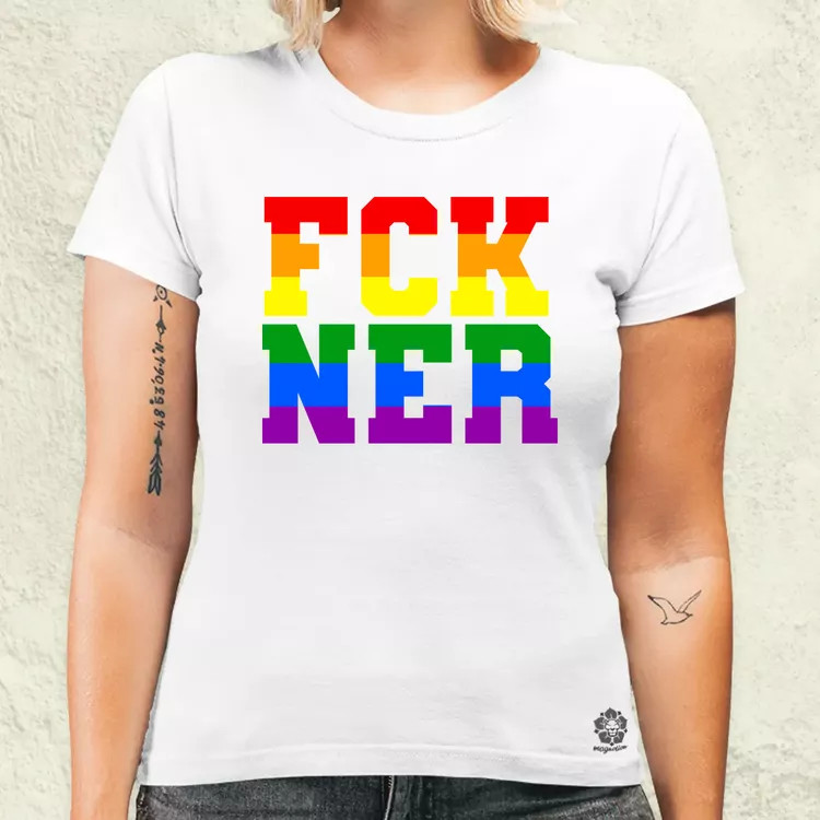 FCK Ner Pride női póló