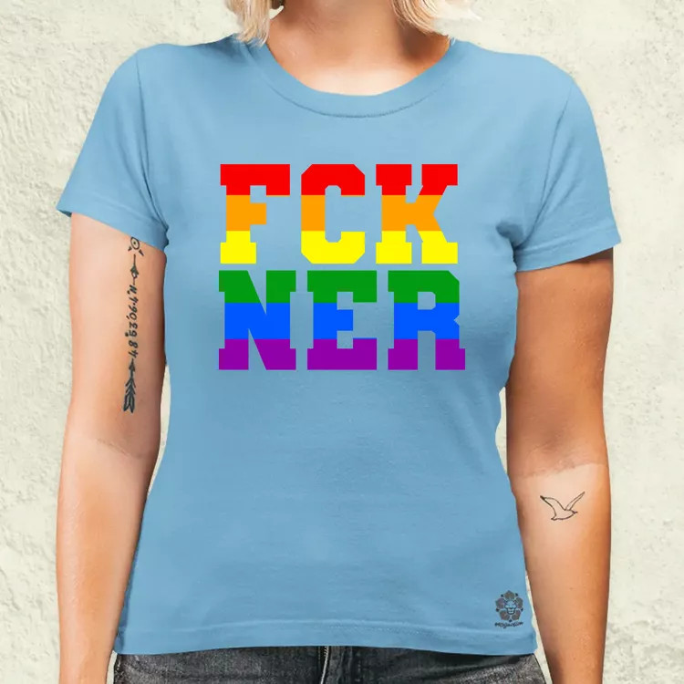 FCK Ner Pride női póló