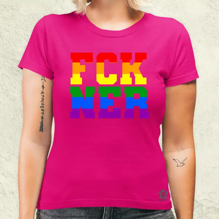 FCK Ner Pride női póló