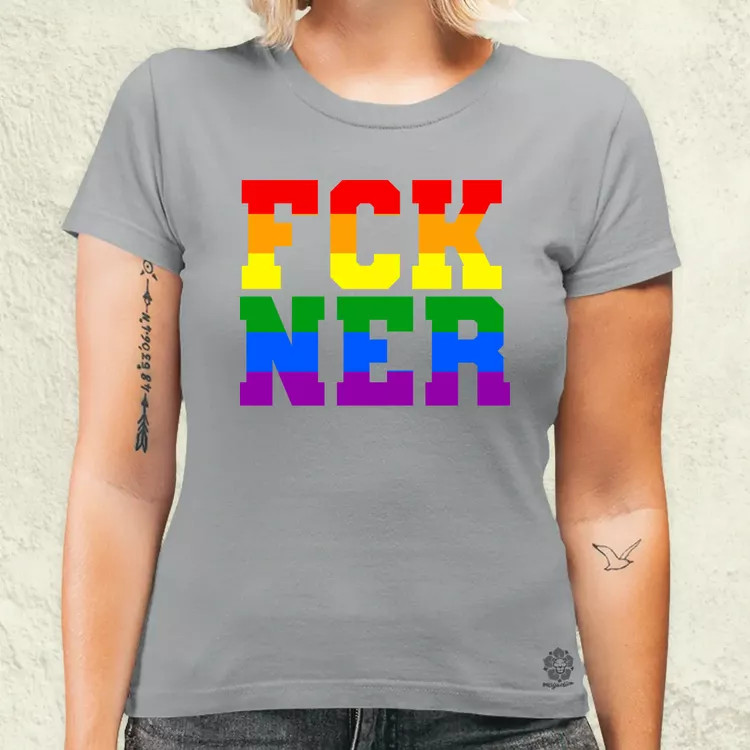FCK Ner Pride női póló