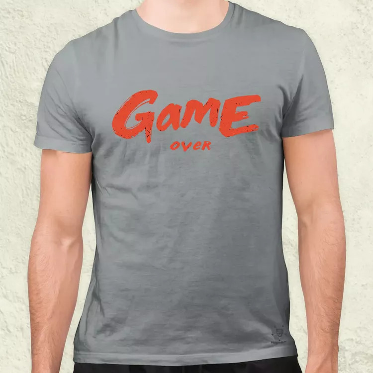 Game over v10 férfi póló