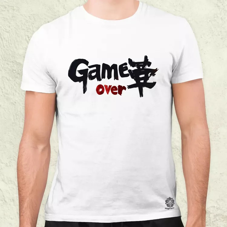 Game over v11 férfi póló