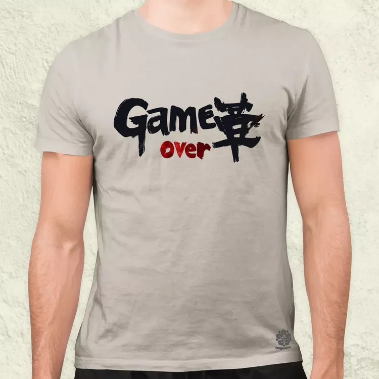 Game over v11 férfi póló