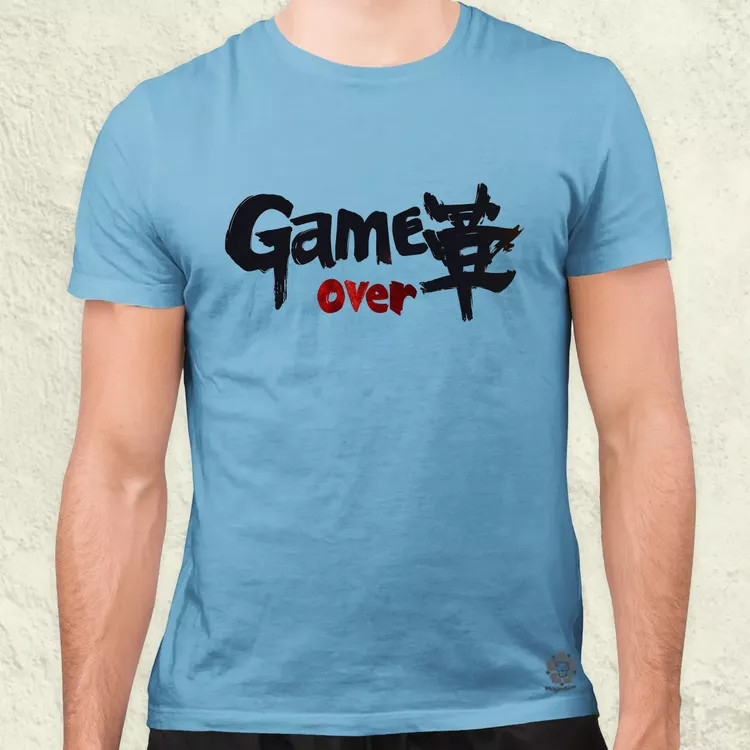 Game over v11 férfi póló
