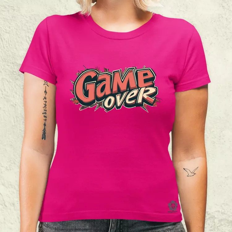Game over v12 női póló
