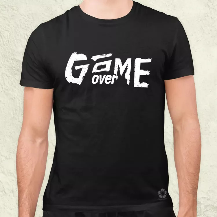 Game over v13 férfi póló