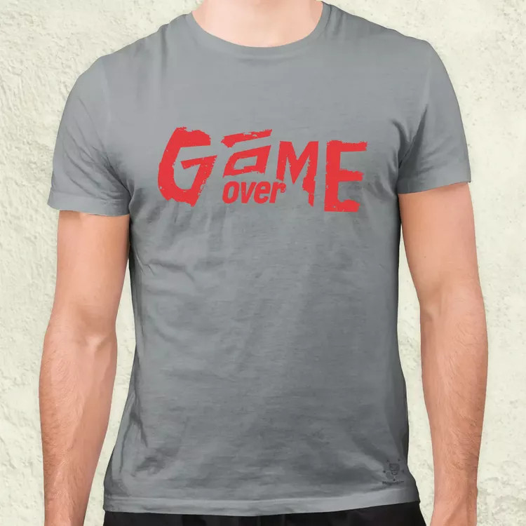 Game over v14 férfi póló
