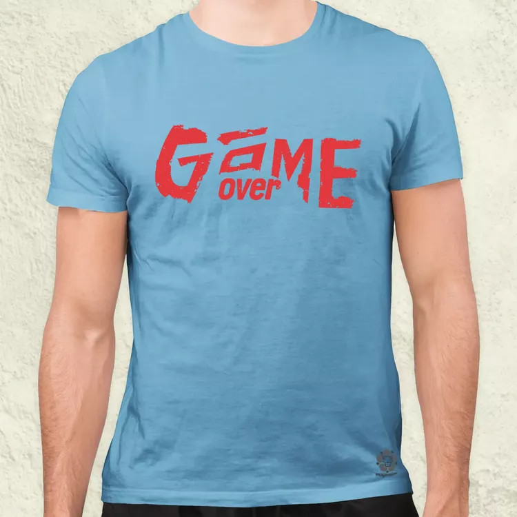 Game over v14 férfi póló