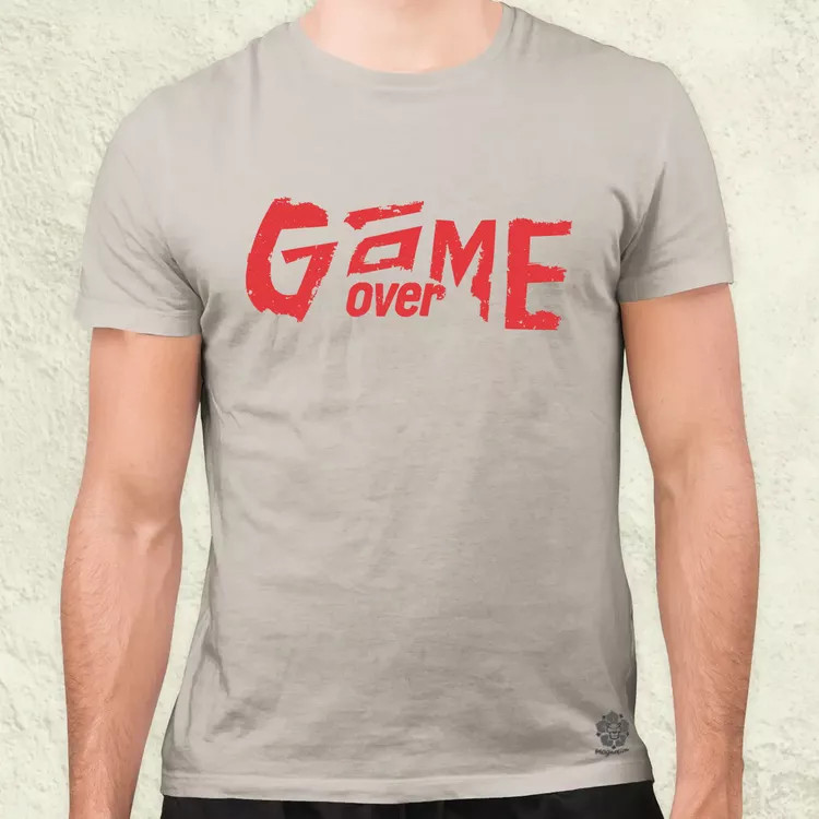 Game over v14 férfi póló