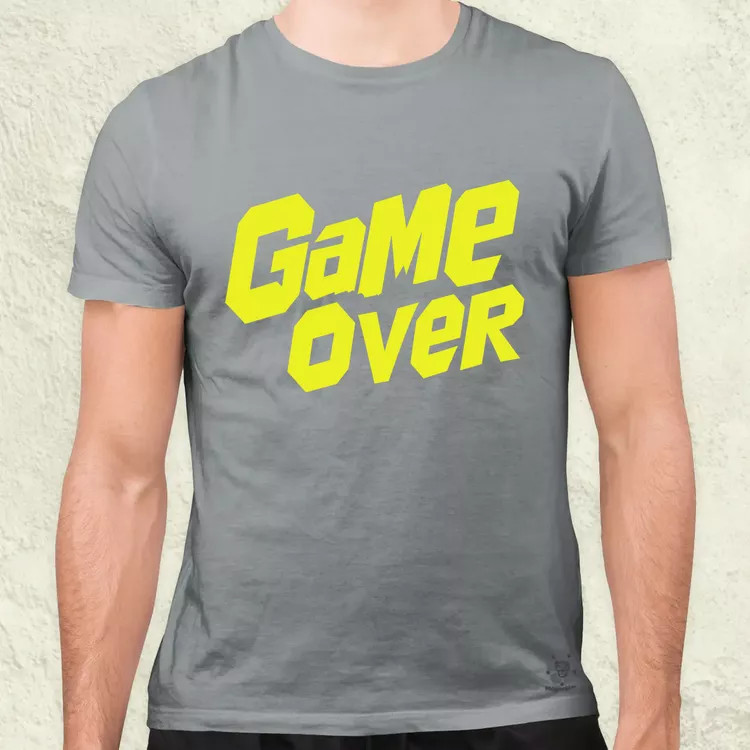 Game over v17 férfi póló