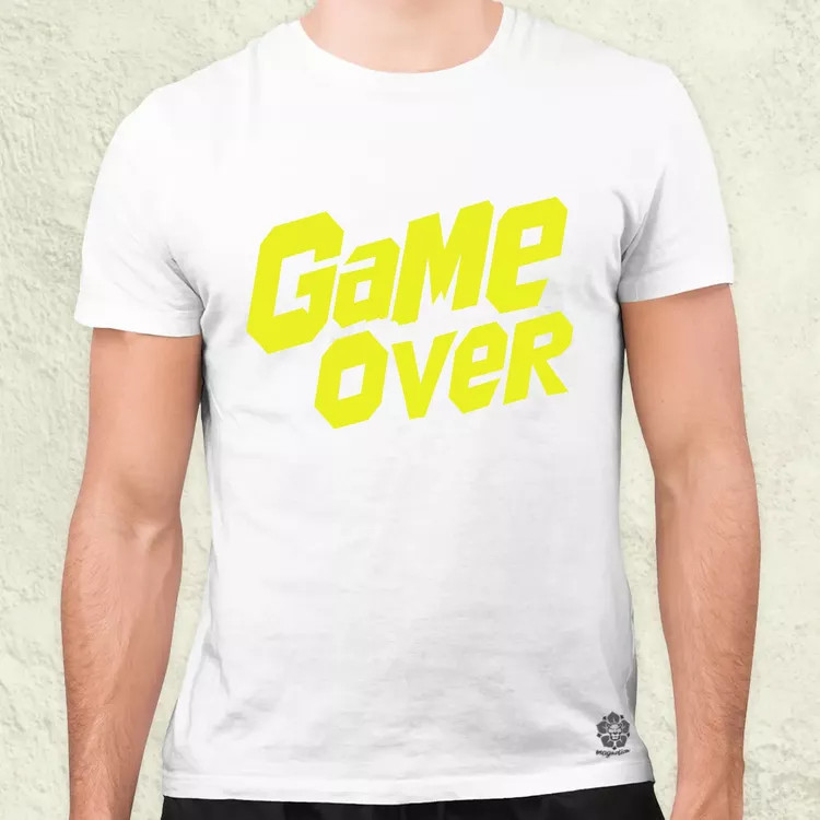 Game over v17 férfi póló