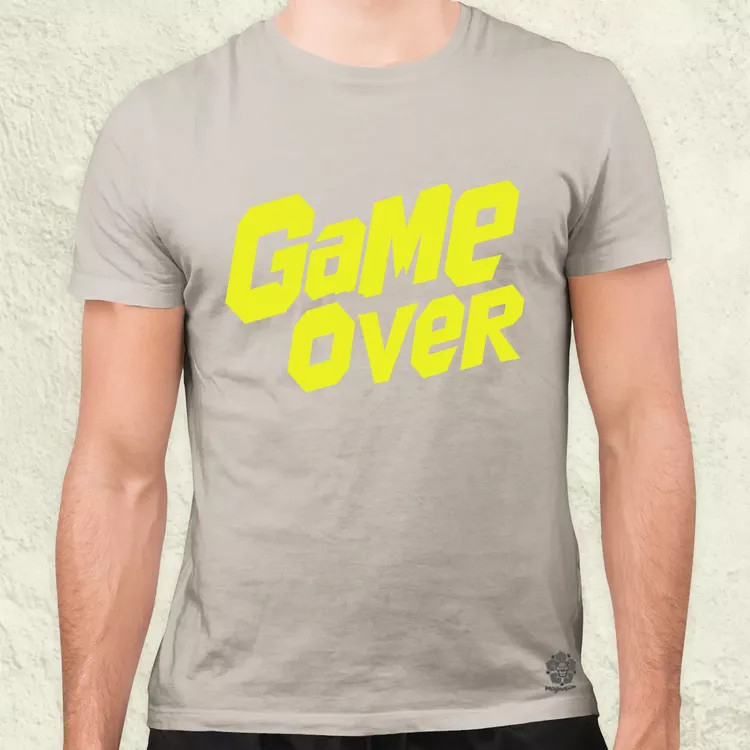 Game over v17 férfi póló