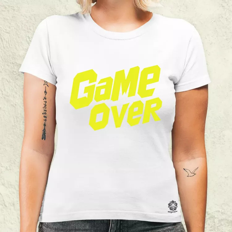 Game over v17 női póló