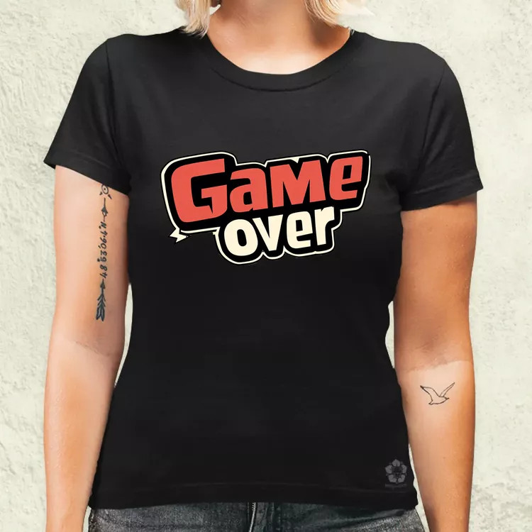 Game over v2 női póló