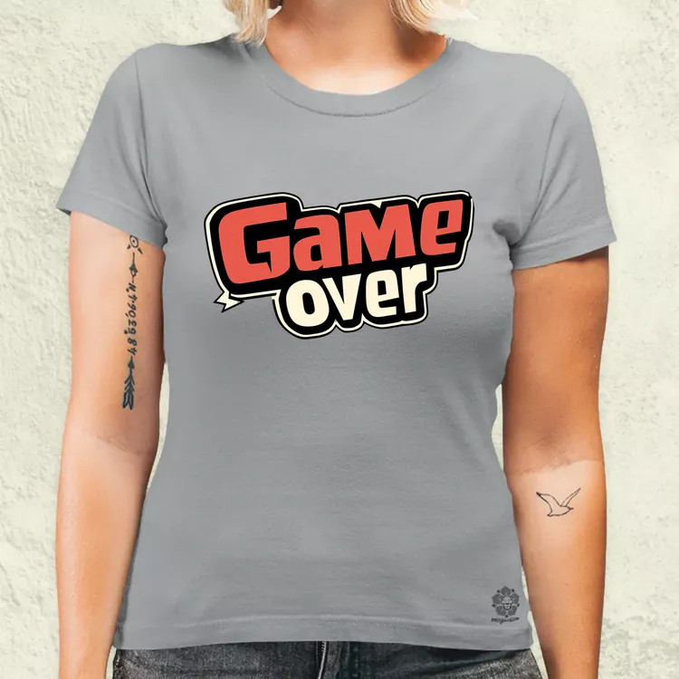 Game over v2 női póló