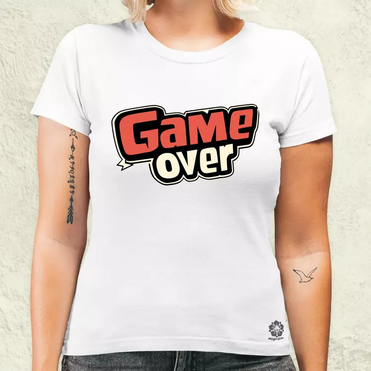 Game over v2 női póló