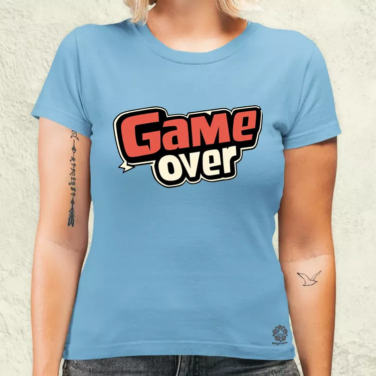 Game over v2 női póló