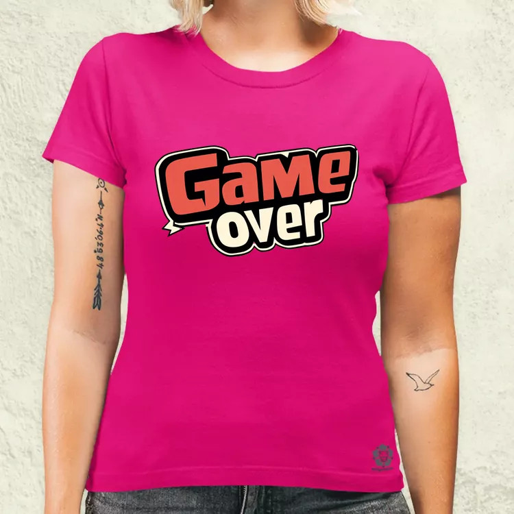 Game over v2 női póló