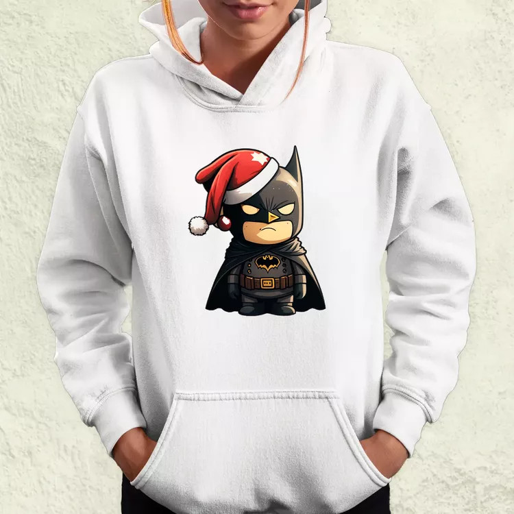Xmas Batman v1 női pulóver