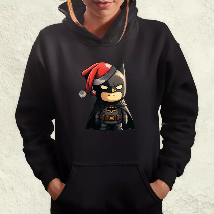 Xmas Batman v1 női pulóver