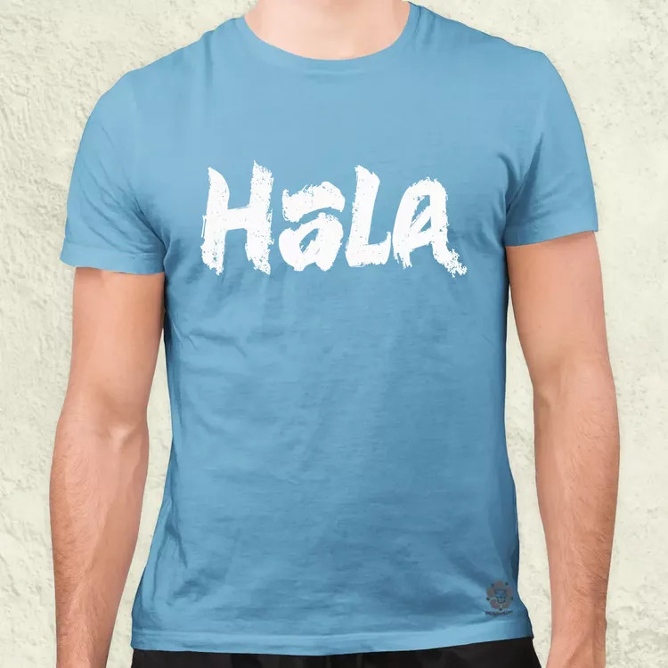 Hála v2 férfi póló