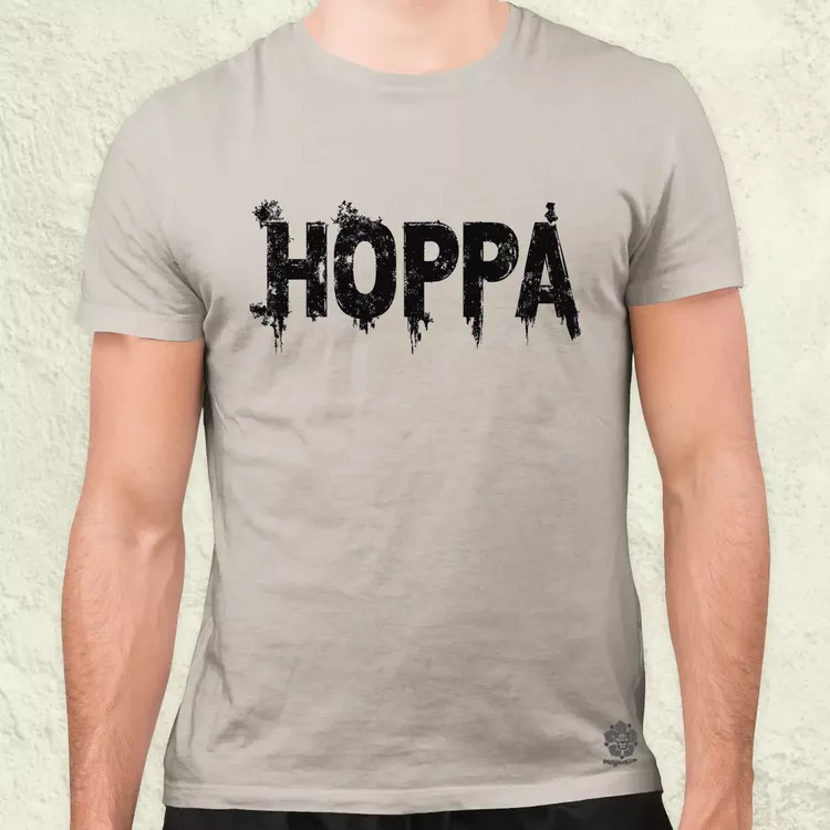 Hoppá v4 férfi póló