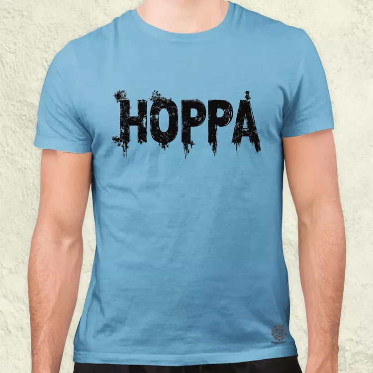 Hoppá v4 férfi póló