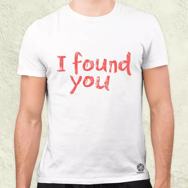 I found U v10 férfi póló