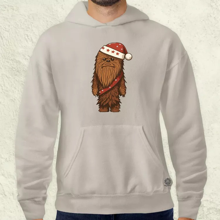 Xmas Chewbacca férfi pulóver