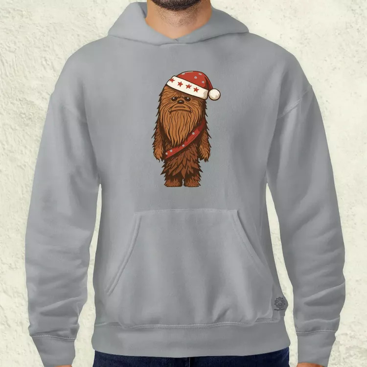 Xmas Chewbacca férfi pulóver