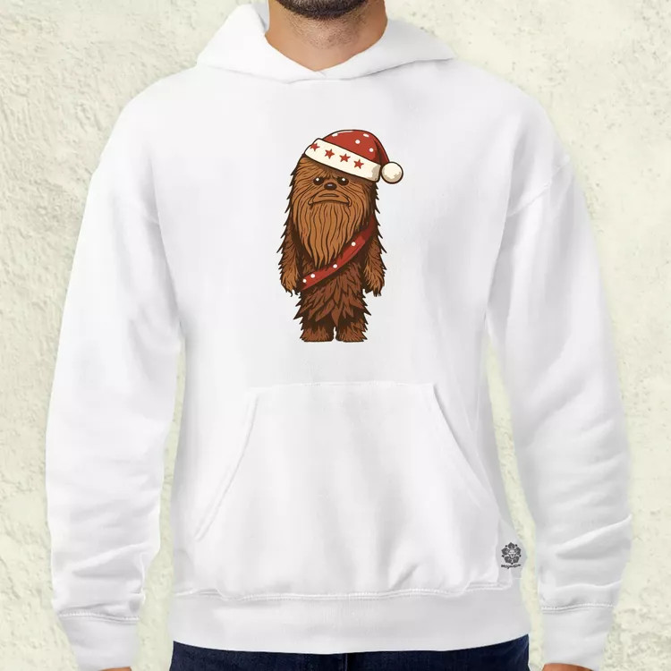 Xmas Chewbacca férfi pulóver