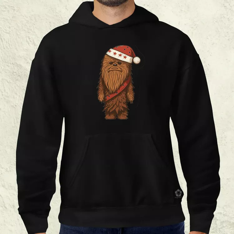 Xmas Chewbacca férfi pulóver